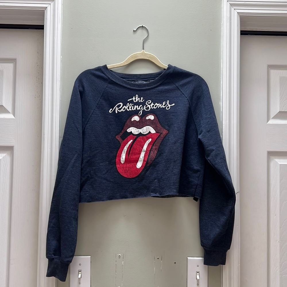 Rolling Stones Cropped Tee